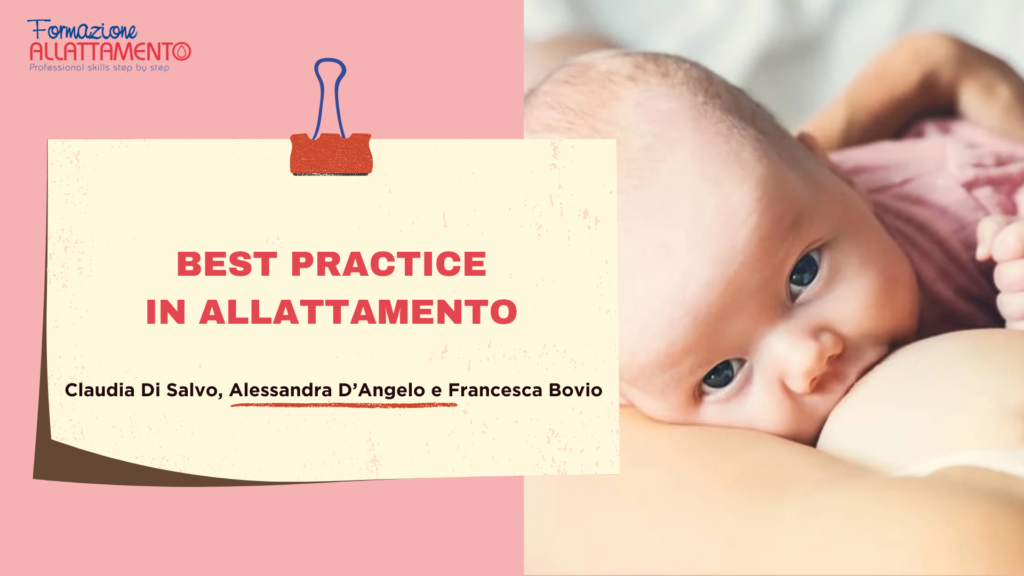 best practice in allattamento