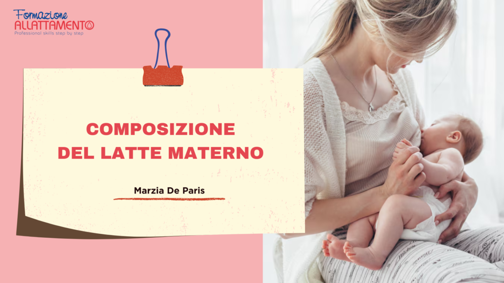 composizione latte materno